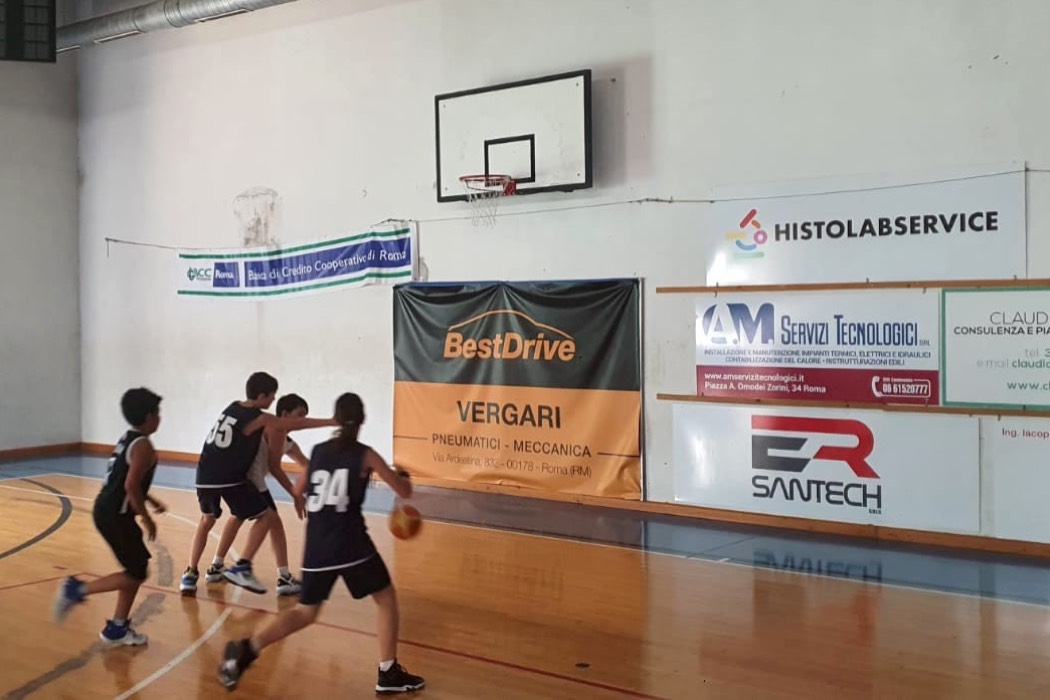 Histolabservice SRLS sponsor di Fonte Roma Basket 1990