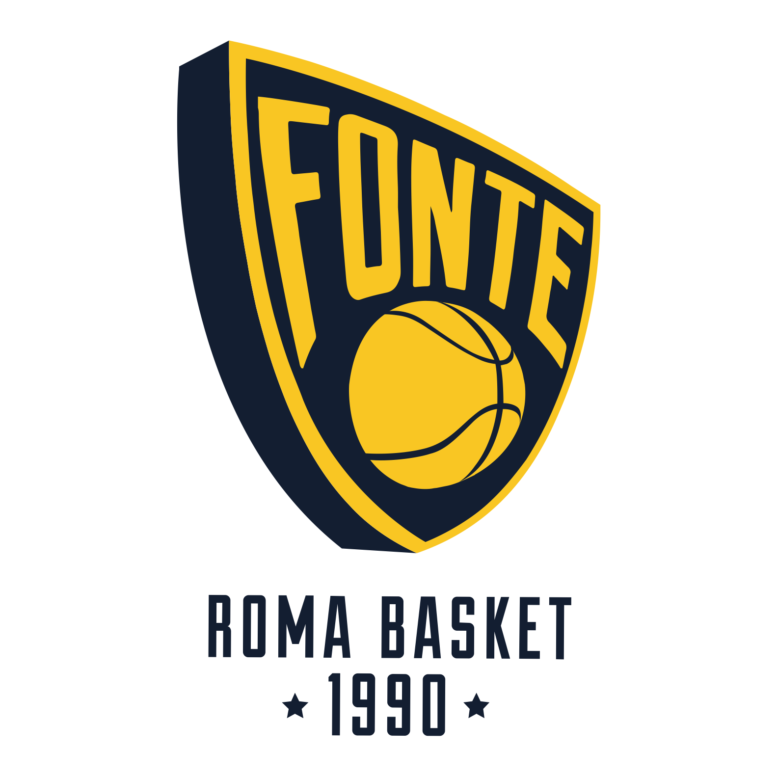 Logo Fonte Roma Basket 1990